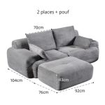 Canapé Velvet Cocoon – Image 7