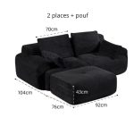 Canapé VelvetCocoon – Image 5