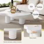 Table basse Nuage Blanche – Image 6