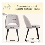 Chaise Skadi - Lot 2/4/6 – Image 9