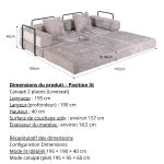 Canapé-lit Cosy Living – Image 7