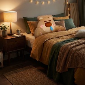 Blushy Puppy coussin