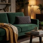 Brume - Housse de coussin grise pour canapé salon 30x50 cm