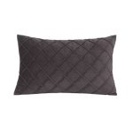 Brume - Housse de coussin grise pour canapé salon 30x50 cm – Image 2