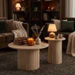 Ensemble de 2 tables basses  BJÖRN