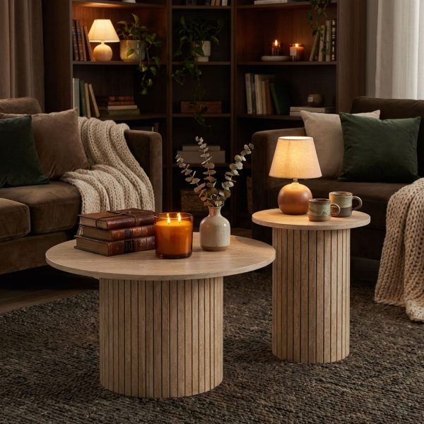 Ensemble de 2 tables basses  BJÖRN